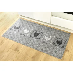 Tapis vinyle poulette