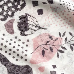 Tee-shirt rond imprimé avec strass