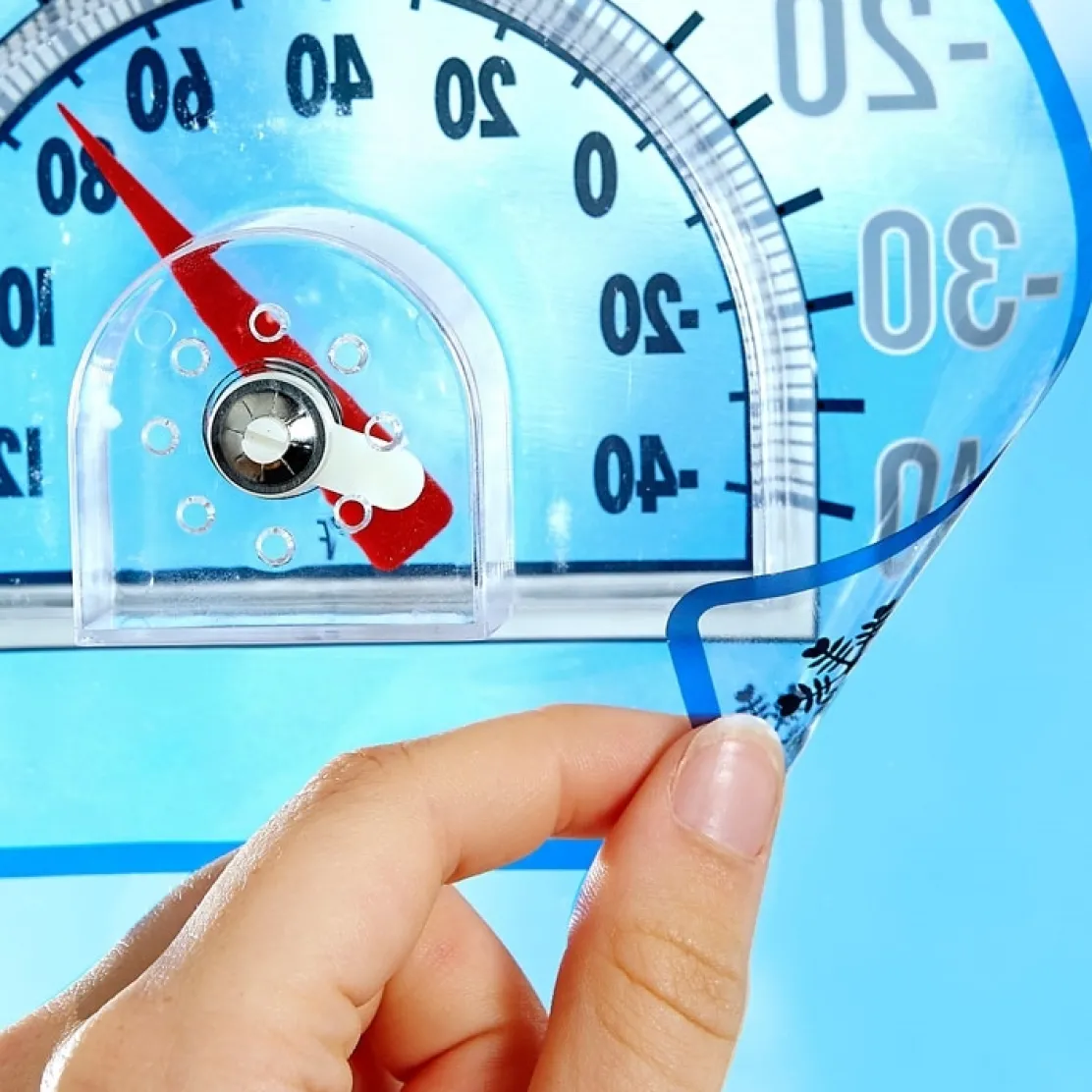 Thermomètre électrostatique