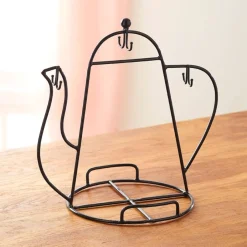 Théière porte-tasses