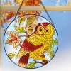 Vitrail chouette